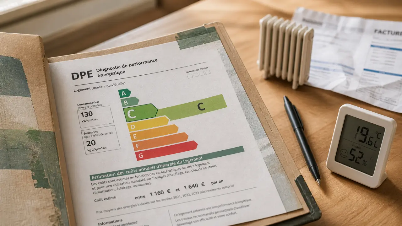 DPE classe C bien ou pas : vrai diagnostic sur dossier