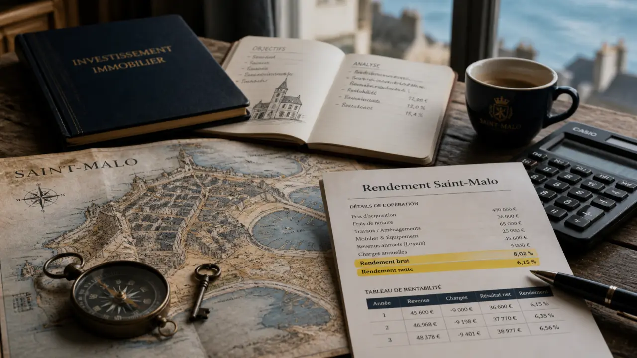 Investissement locatif Saint-Malo : rendement et quartiers