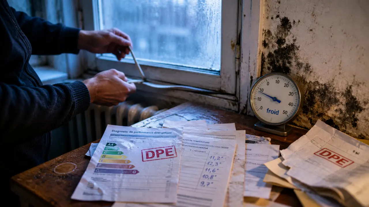 Logement mal isolé : droit locataire, recours, isolation et froid