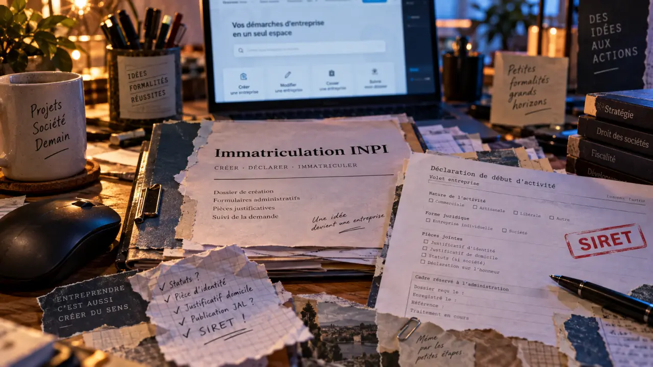 inpi location meublée : obtention SIRET LMNP en 15 jours