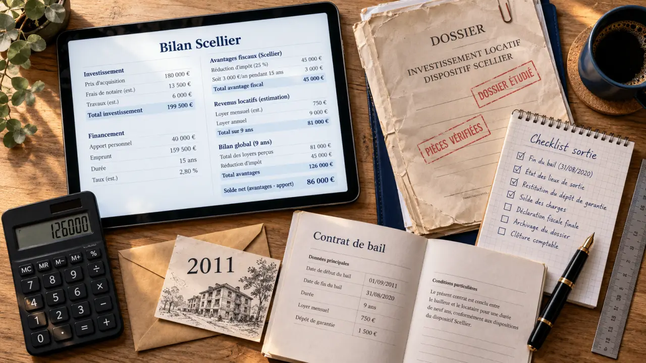 Loi Scellier 2011 après 9 ans : options logement sous conditions