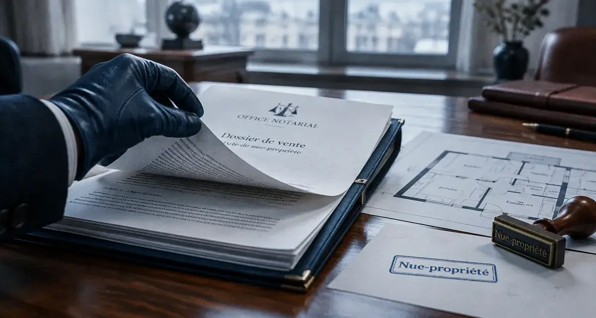 Nue propriete investir : dossier notarial et plan logement