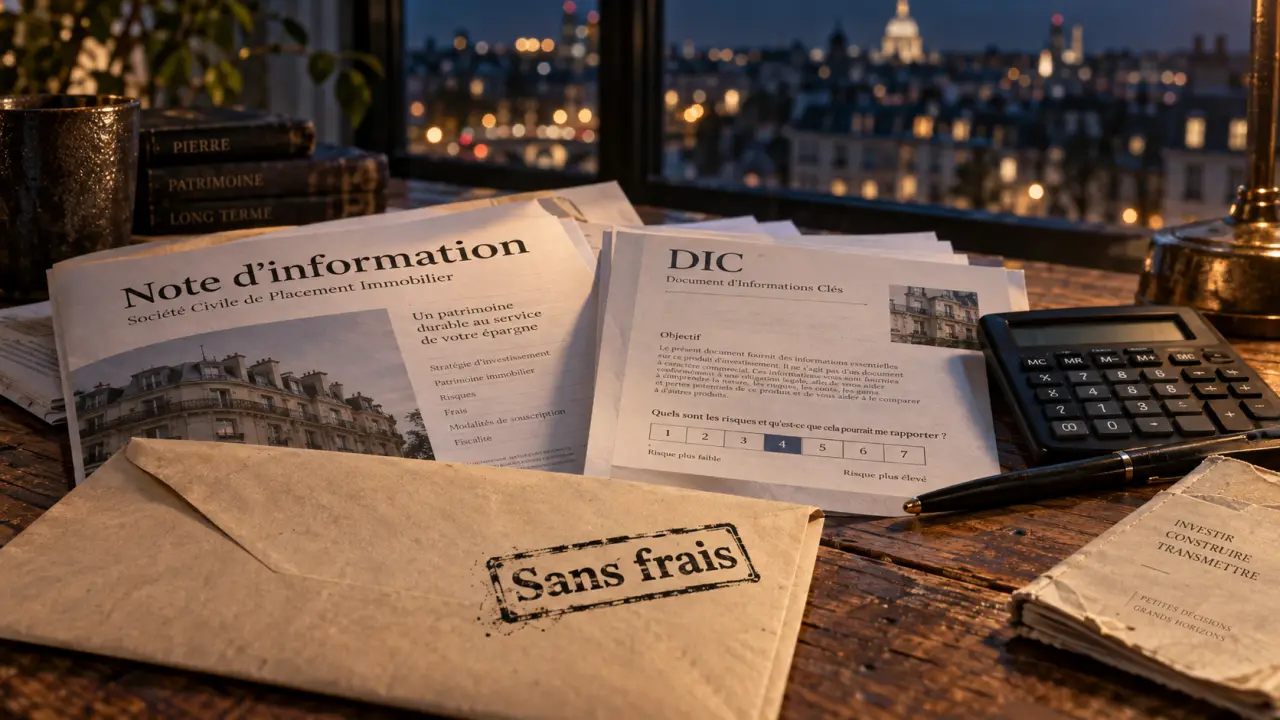 SCPI sans frais : 0% à l’entrée, frais à la sortie possible